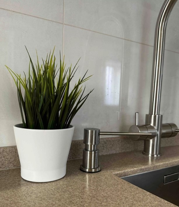 ДОЗАТОР ДЛЯ ЖИДКОГО МЫЛА PAULMARK KRAFT НЕРЖАВЕЮЩАЯ СТАЛЬ