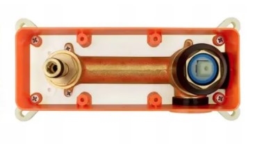 Смеситель скрытого монтажа для умывальника Rea Viva черный