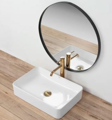 Умывальник Rea Avia белый 51*35