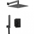 Душевая система скрытого монтажа термостат со смесителем DEANTE BOX NERO, черный