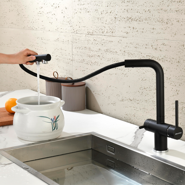 СМЕСИТЕЛЬ PAULMARK SERPENTINE вороненая сталь