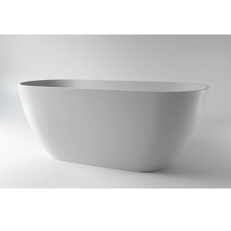 Ванна каменная Holbi Venus Solid Surface 158*79 см из каменной массы Solid Surface