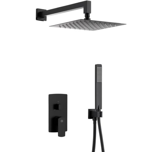 Душевая система скрытого монтажа Armatura Mokait Black черный