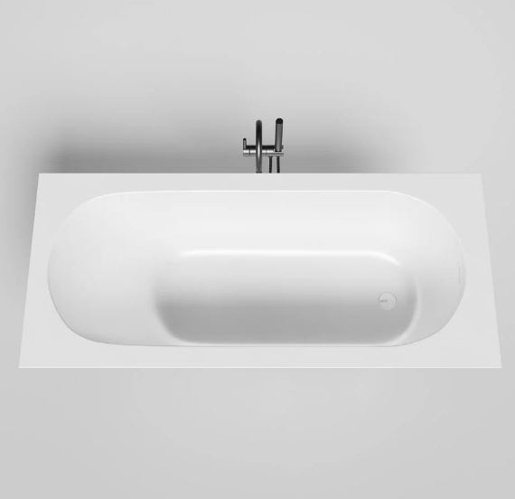 Ванна каменная Salini Ornella, S-Sense (глянцевый) 170*75 встраиваемая