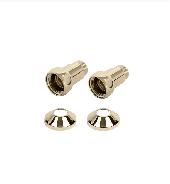 Комплекты прямого соединения для ПС с боковым подключением (г/ш) 1" х 1" Сатин