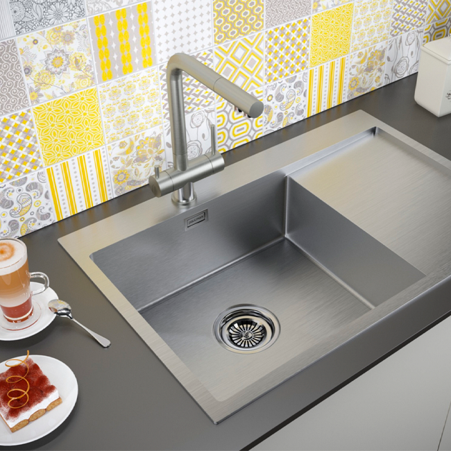 СМЕСИТЕЛЬ PAULMARK SKALEN (СТАЛЬНОЙ/НЕРЖАВЕЮЩАЯ СТАЛЬ)