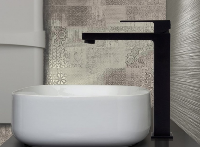 Смеситель для высокой раковины Paffoni Elle без подъемного слива+гибкий шланг 1/2"