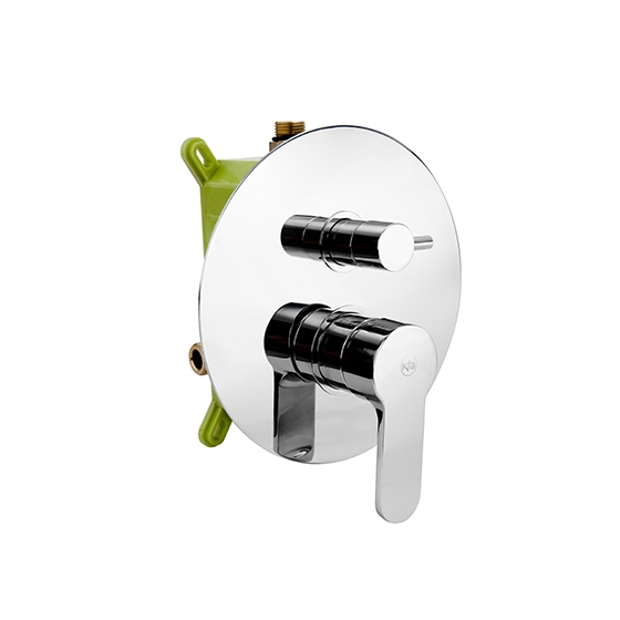 Armatura Душевая система скрытого монтажа 3-х функциональная круглая, хром