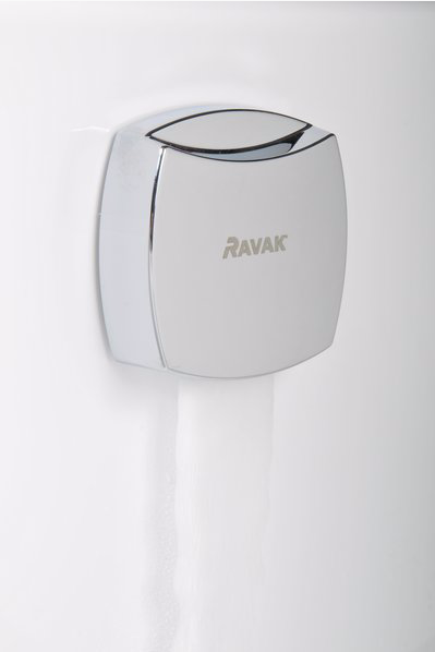 Сифон для ванны RAVAK с наполнением переливом, CLICK CLACK