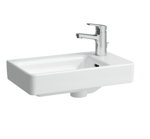 Мини-раковина, ассиметричная правая LAUFEN PRO S, 48*28 см
