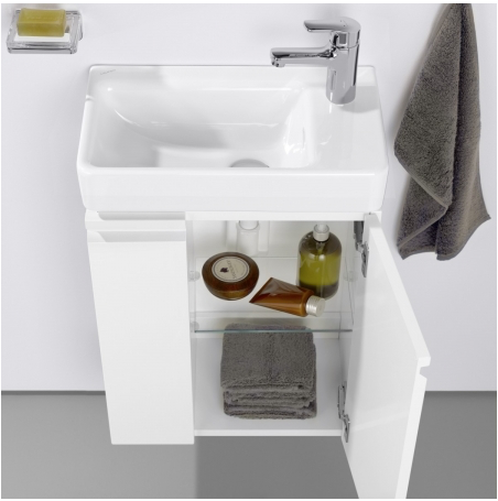 Мини-раковина, ассиметричная правая LAUFEN PRO S, 48*28 см