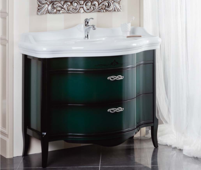 Тумба без умывальника MODENA 110*60 см  2 ящика