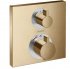Ecostat Square Термостат, скрытого монтажа, для 2 потребителей шлифованная бронза