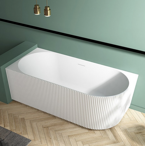 Акриловая ванна ABBER белая 170*80