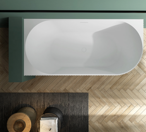 Акриловая ванна ABBER белая 170*80