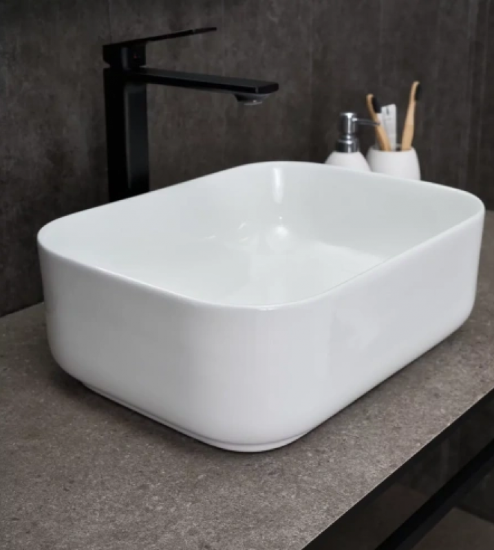 Умывальник накладной Gid N1335 40*30*13 белый