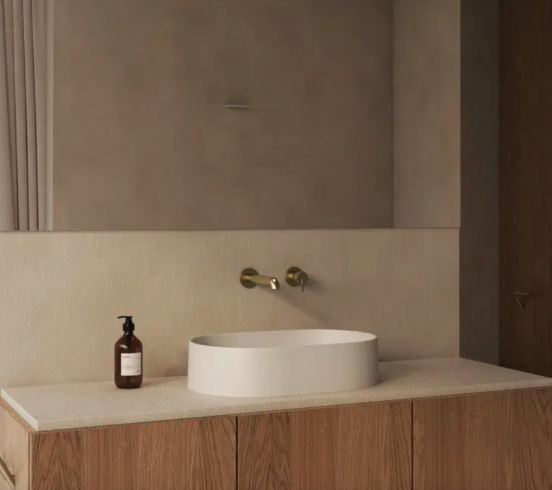 Умывальник накладной Deante SILIA 55*35*12,5 белый