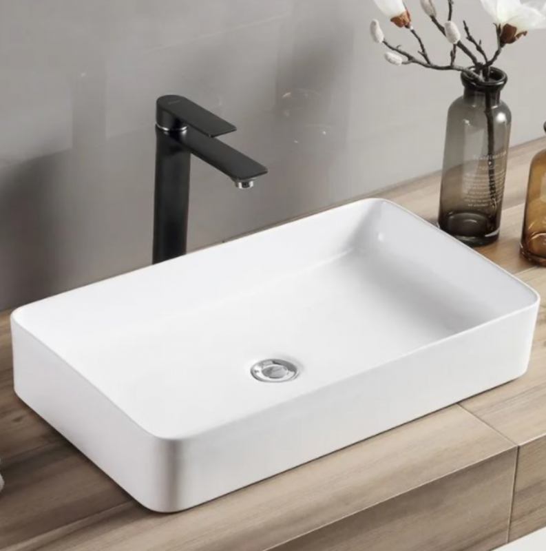 Умывальник Rea Denis 62*35*11 белый