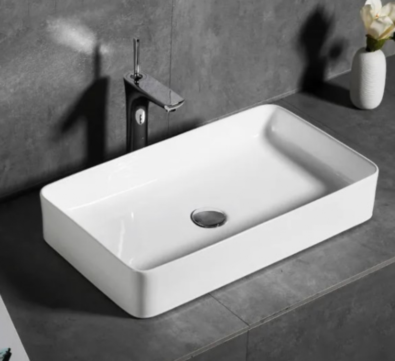 Умывальник Rea Denis 62*35*11 белый