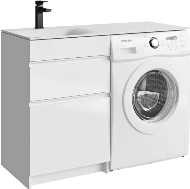 Раковина Aqwella Form FOR.115 см для установки над стиральной машиной