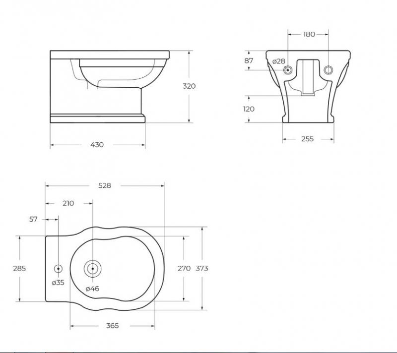 Биде подвесное BelBagno BOHEME