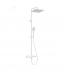 Therm Bianco Душевая колонна с термостатическим смесителем для ванны с поворотным изливом, белый
