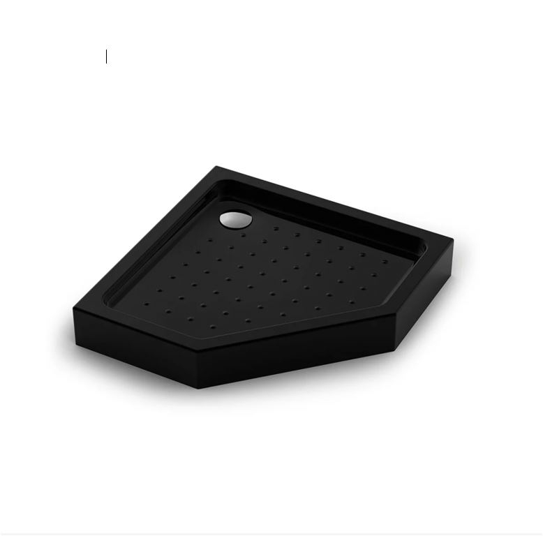 Душевой поддон Veconi Tezeo Acrylic  80x80 черный