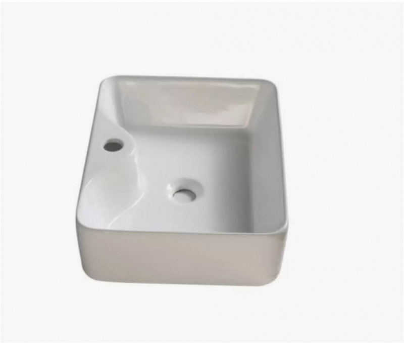 Умывальник накладной Roxen Lex 48*37*13 белый глянец