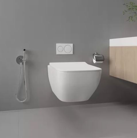 Смеситель с гигиенической лейкой Vieir V40-OMODEO хром