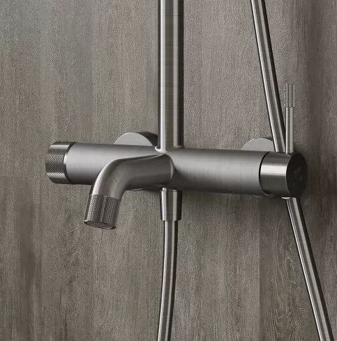 Душевая система Vieir V40-OMODEO графит