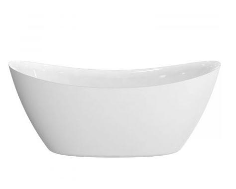 Ванна акриловая AQUAme 168*75 в комплекте с сифоном