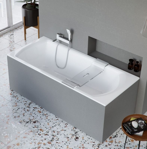 Ванна акриловая Excellent Lamia Slim 160х75 с ножками в комплекте