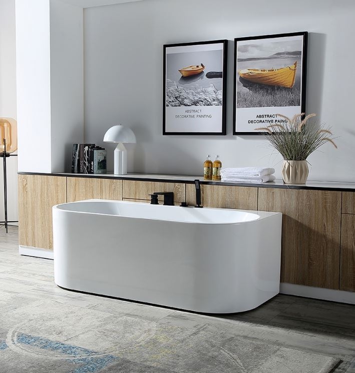 Акриловая ванна ABBER  170*78 белая