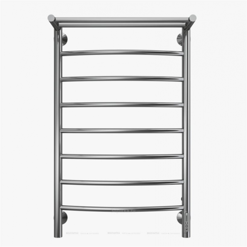 Полотенцесушитель с полкой Terminus Классик с/п П8 500х850 электро, хром