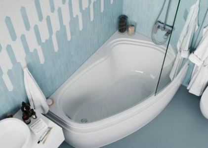 Ванна акриловая VagnerPlast Avona 150*90 правая, с каркасом