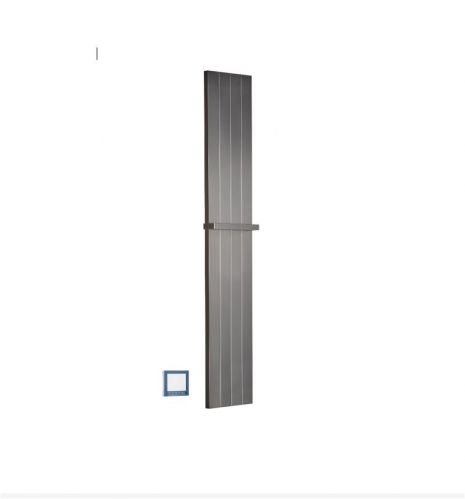 Полотенцесушитель электрический GUN METAL  250*87*1500 мм