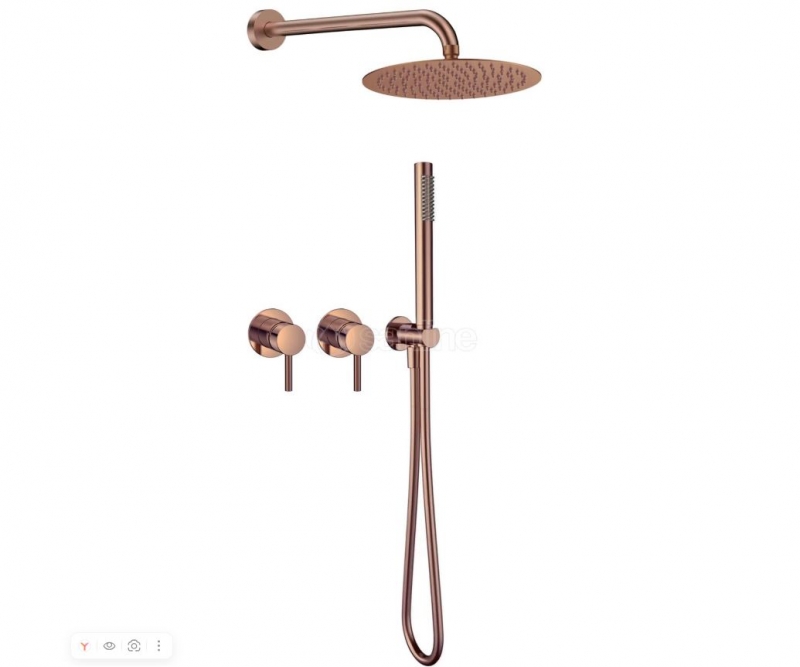 Душевая система AQUAme Siena  встраиваемая на 2 режима, с внутренней частью