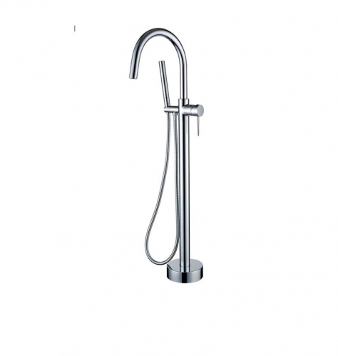 Смеситель напольный Boheme Uno хром