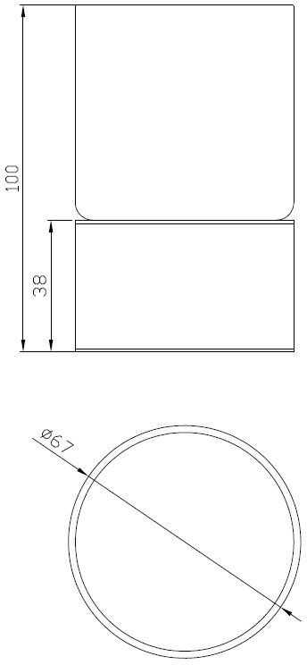 Стакан Allen Brau  Priority  графит браш
