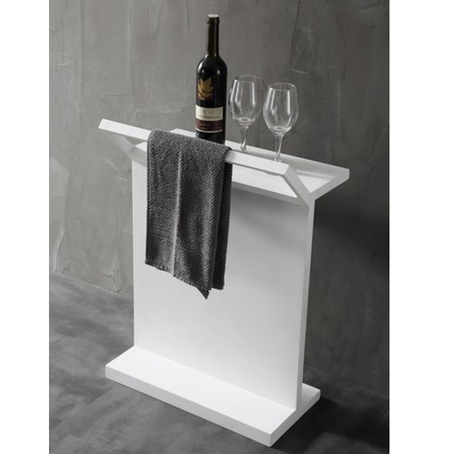 Столик для ванной комнаты ABBER Stein с полотенцедержателем
