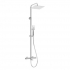 Deante Душевая колонна с термостатическим смесителем для ванны с поворотным изливом, хром