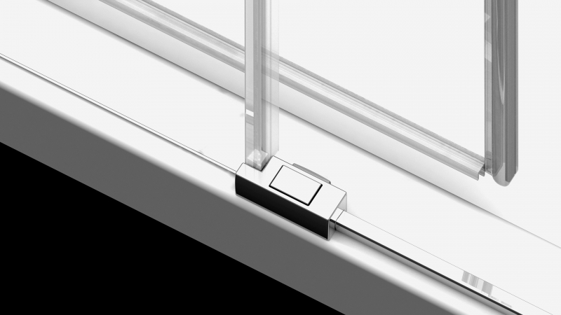 Душевая дверь Radaway Idea DWJ, H 200 см хром