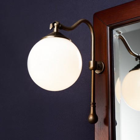 Caprigo светильник с креплением к рамке зеркала, бронза