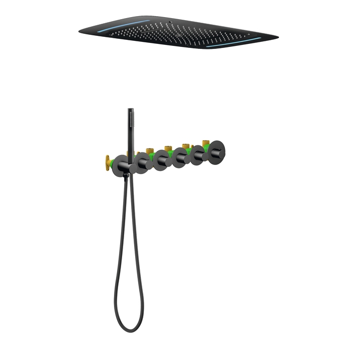 Душевая система встроенная с термостатом TIMO Saona 