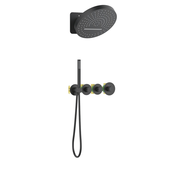 Душевая система скрытого монтажа Timo Saona с термостатом