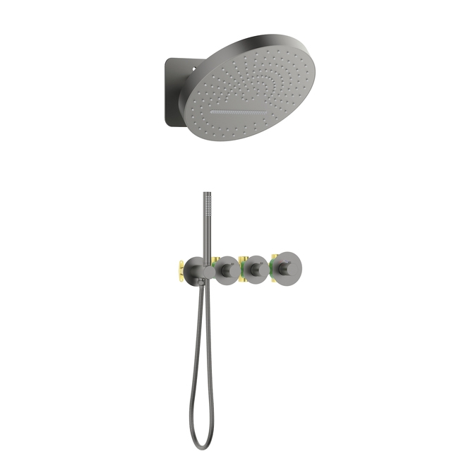 Душевая система скрытого монтажа Timo Saona с термостатом