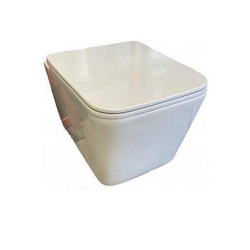 ПОДВЕСНОЙ УНИТАЗ LEKVO C СИДЕНЬЕМ В КОМПЛЕКТЕ 52*34