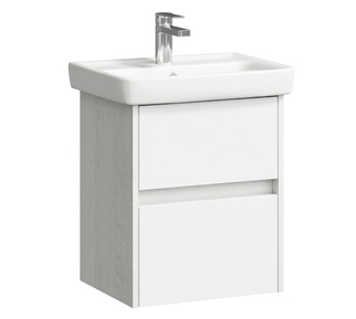 Aqwella "Сити" Тумба с умывальником МИНИ 50-СК подвесная , цвет дуб канадский