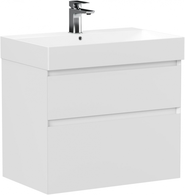 Тумба под раковину Allen Brau Infinity 70*45 белый матовый