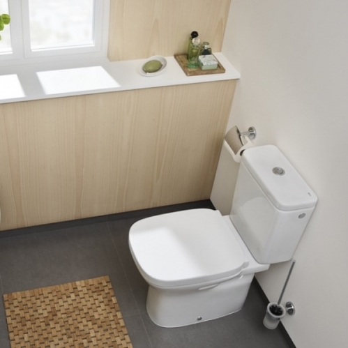 Унитаз-компакт  Roca Debba 35.5x65.5 в комплекте с пневмокрышкой